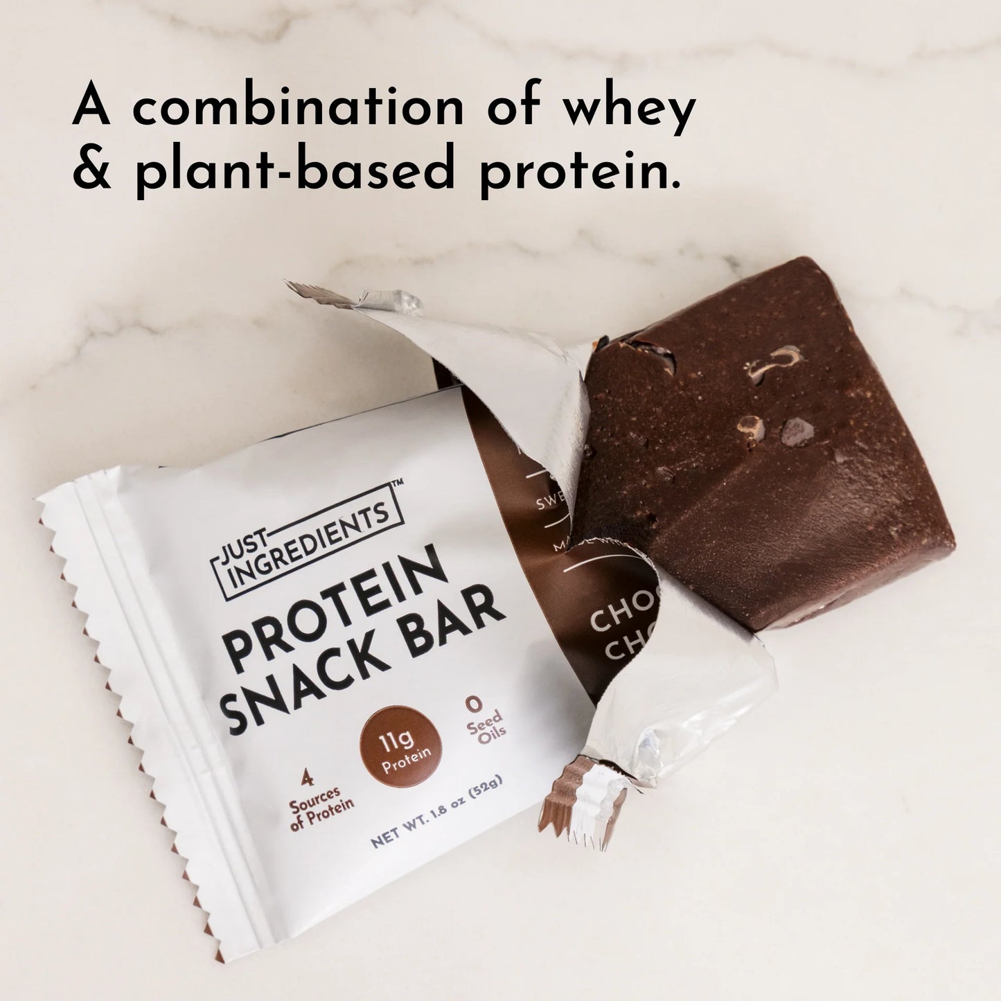 protein snack bars - chocolate chocolate chip