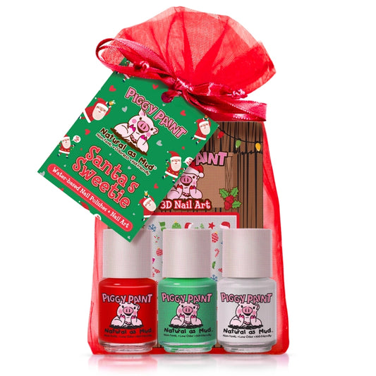 piggy paint - santa's sweetie gift set