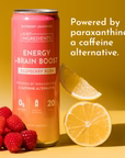 raspberry rush energy + brain boost, 12 pack