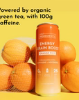 orange fizz energy + brain boost, 12 pack