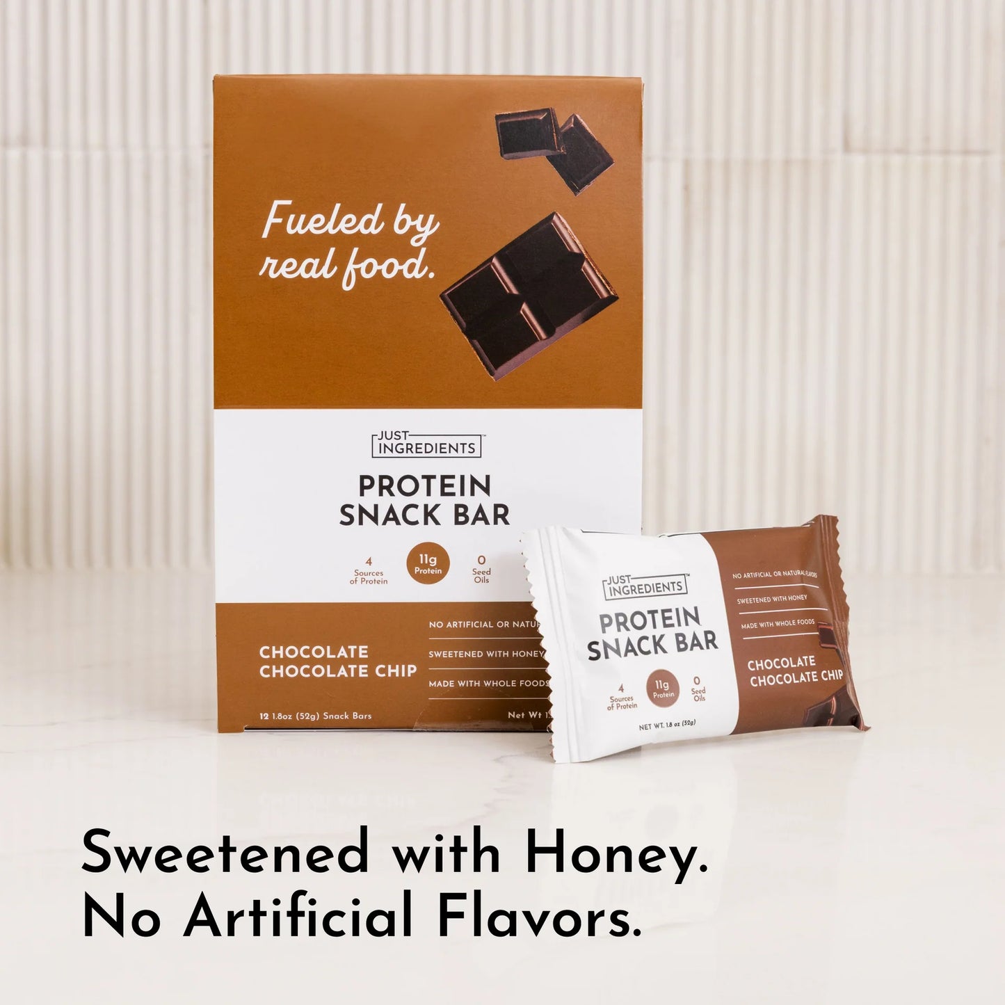 protein snack bars - chocolate chocolate chip