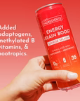 sunrise splash energy + brain boost, 12 pack