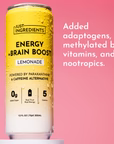 lemonade energy + brain boost, 12 pack