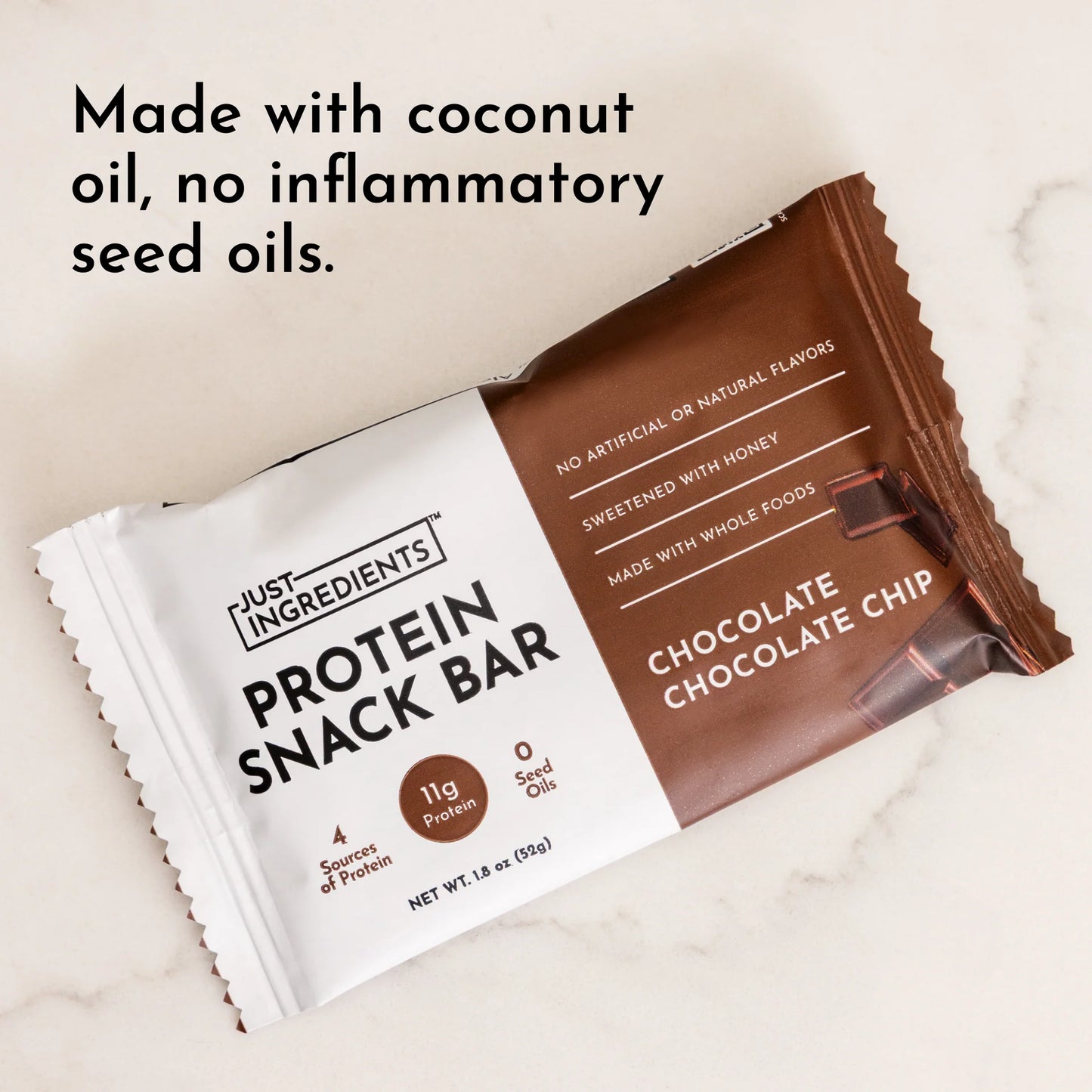 protein snack bars - chocolate chocolate chip