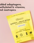 energy + brain boost - lemonade