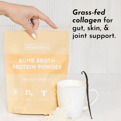 french vanilla bone broth protein powder