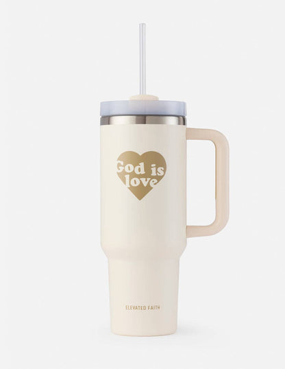 god is love 40 oz tumbler
