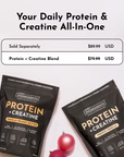 vanilla peanut butter protein + creatine