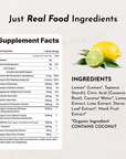 energy + brain boost lemon lime stick