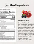 pomberry punch energy + brain boost, 12 pack