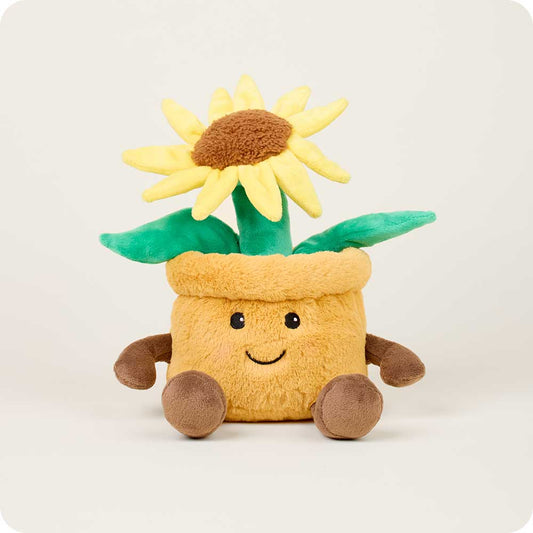 yellow flower pot warmies