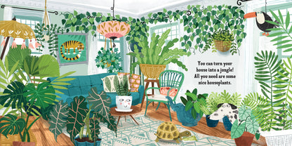 my first book of houseplants