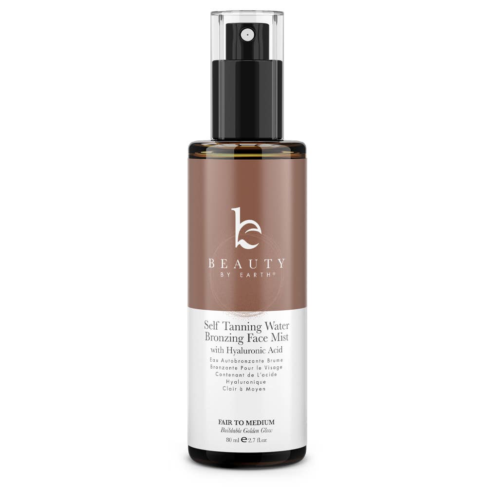 self tanning water bronzing face mist