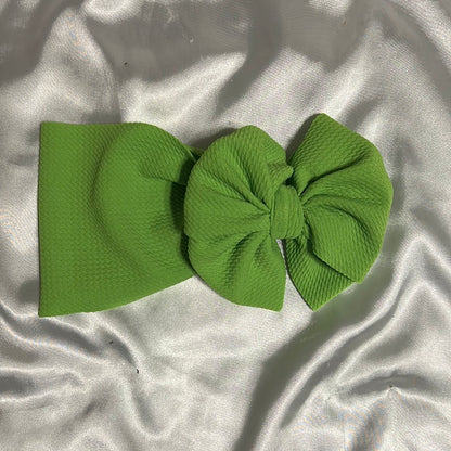 neon green bow - Ivory Soul