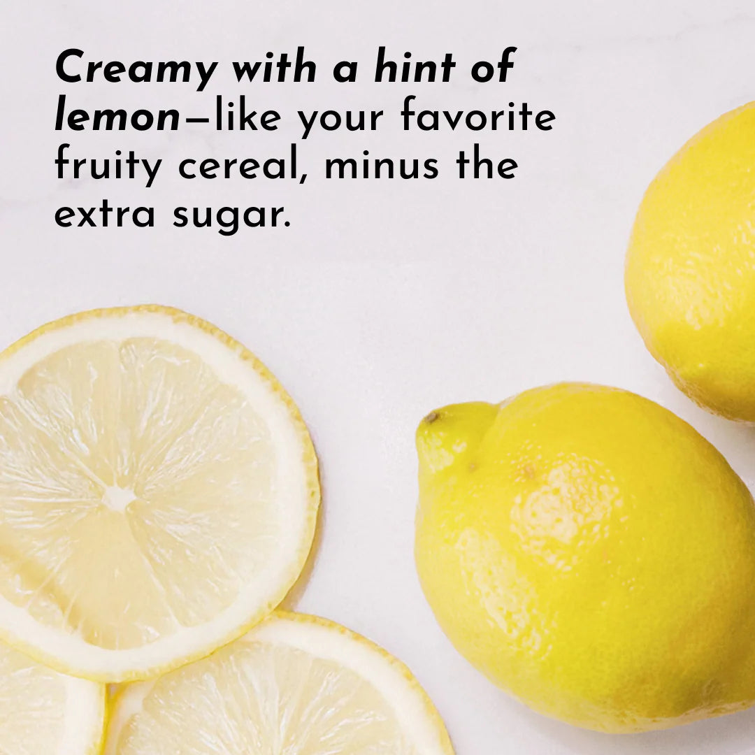 lemon cream bone broth protein powder