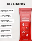 energy + brain boost blood orange stick