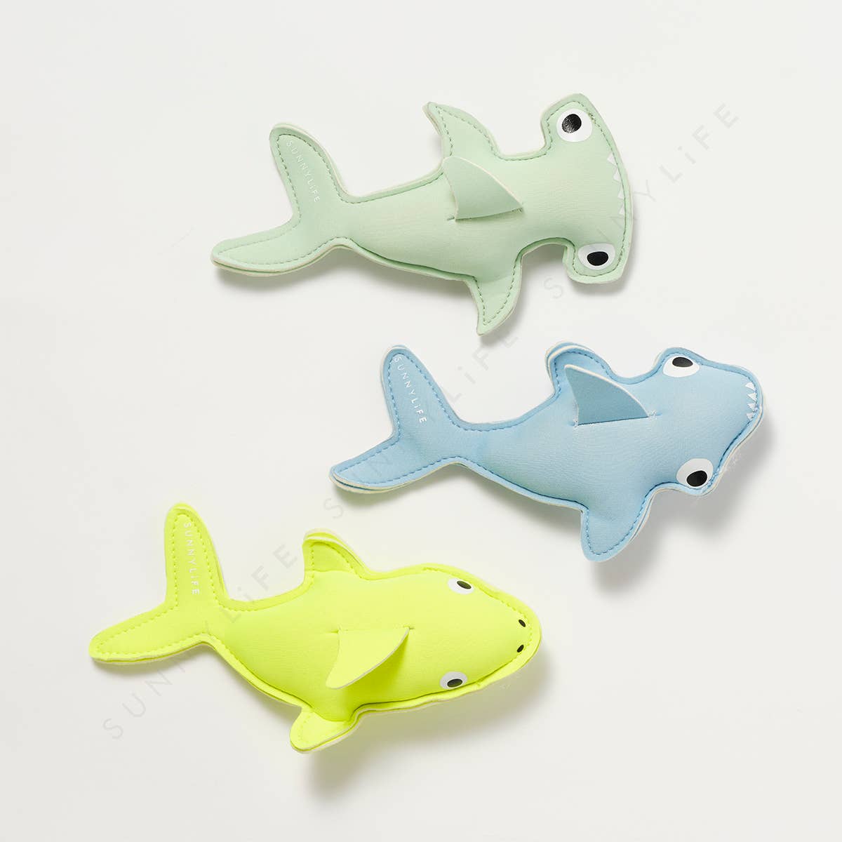 salty the shark dive buddies, set of 3