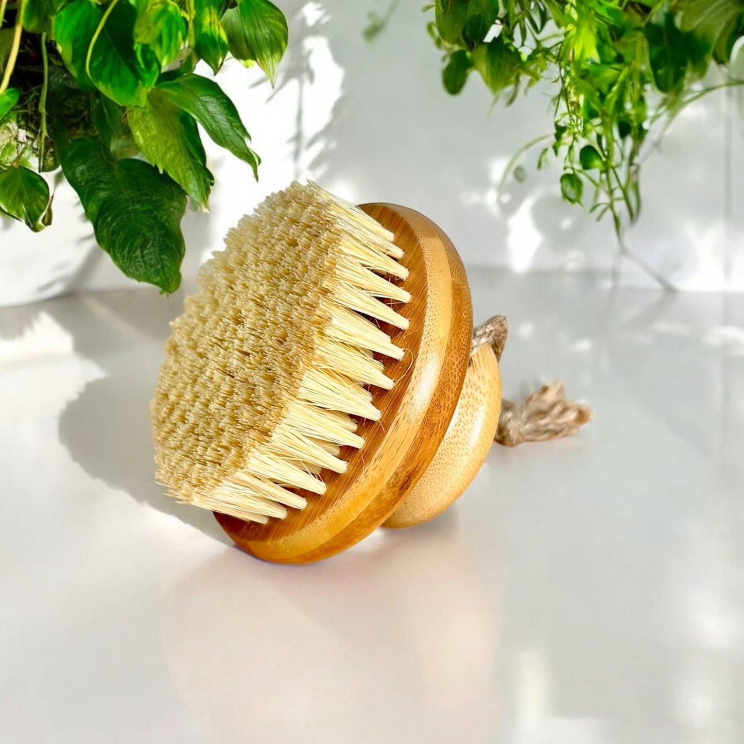 bamboo body dry brush