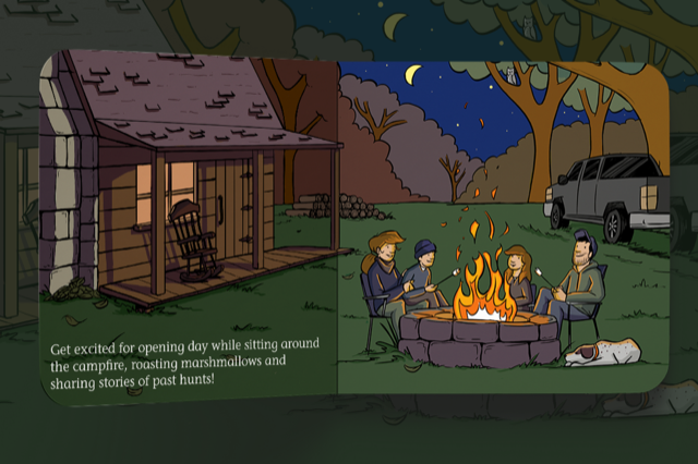 deer camp children's book