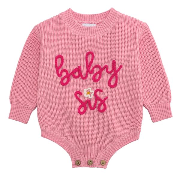 sibling baby sweater bubble