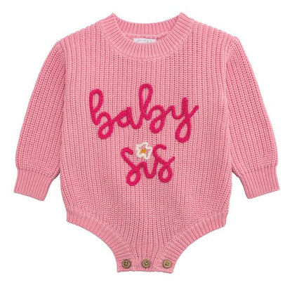 sibling baby sweater bubble