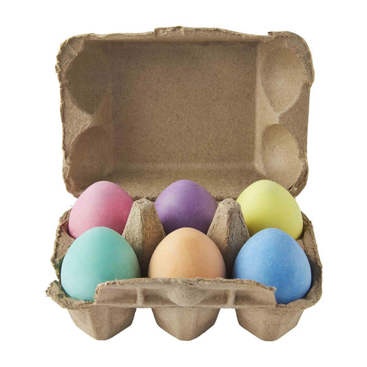 egg sidewalk chalk set