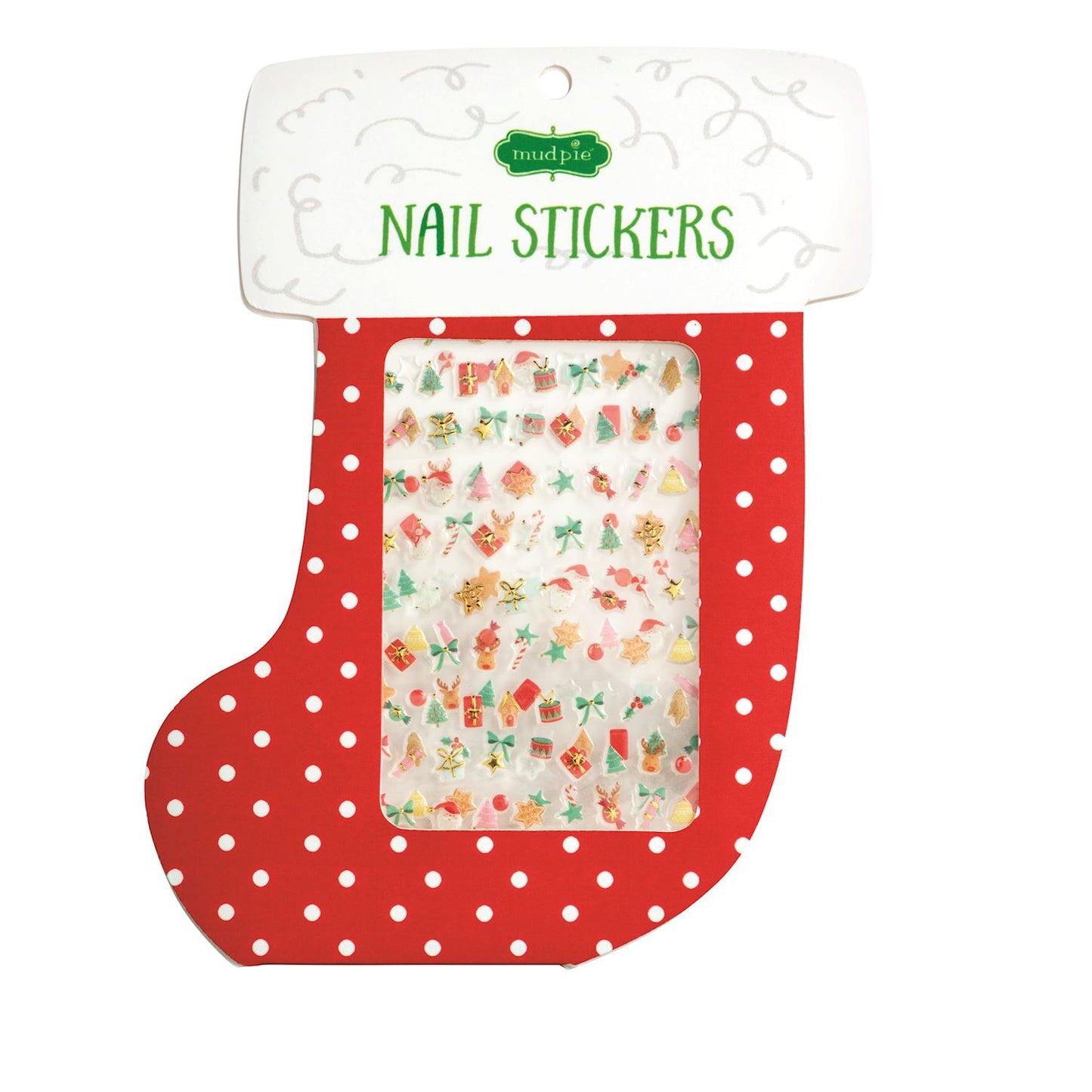 holiday nail sticker set