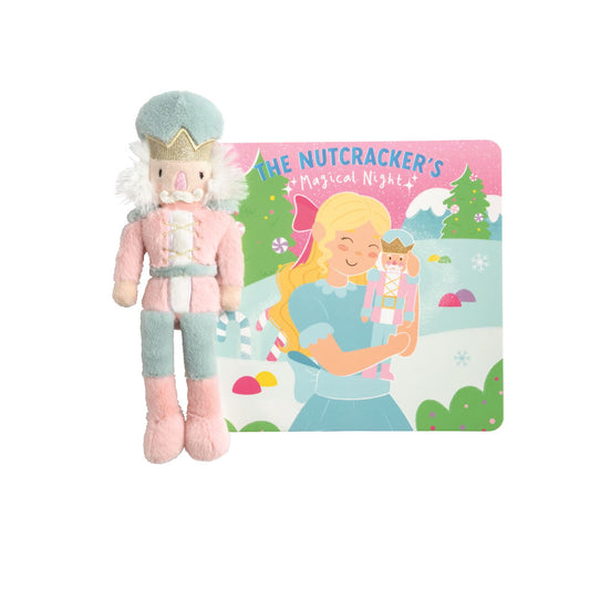 nutcracker book with plush