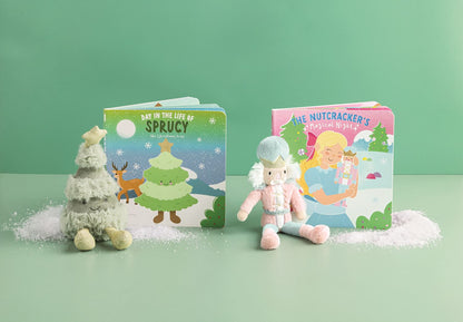nutcracker book with plush