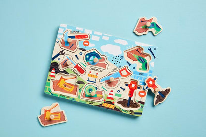 construction sound puzzle