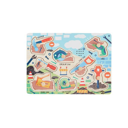 construction sound puzzle