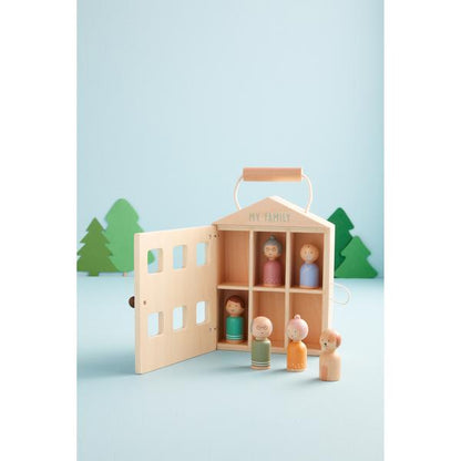 my family house + figurine set