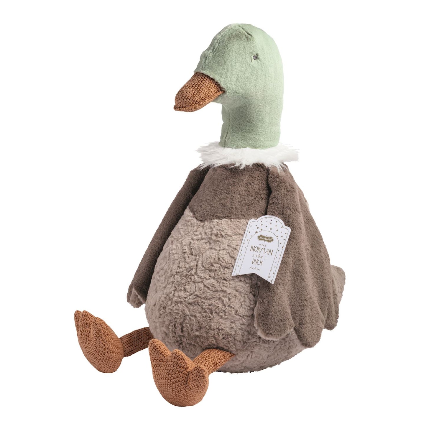 norman the mallard jumbo plush