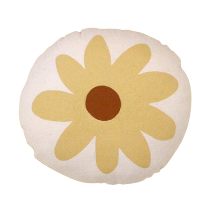 daisy canvas pillow