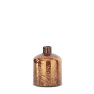 antique bronze matte glass bottle vases