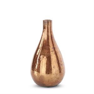 antique bronze matte glass bottle vases