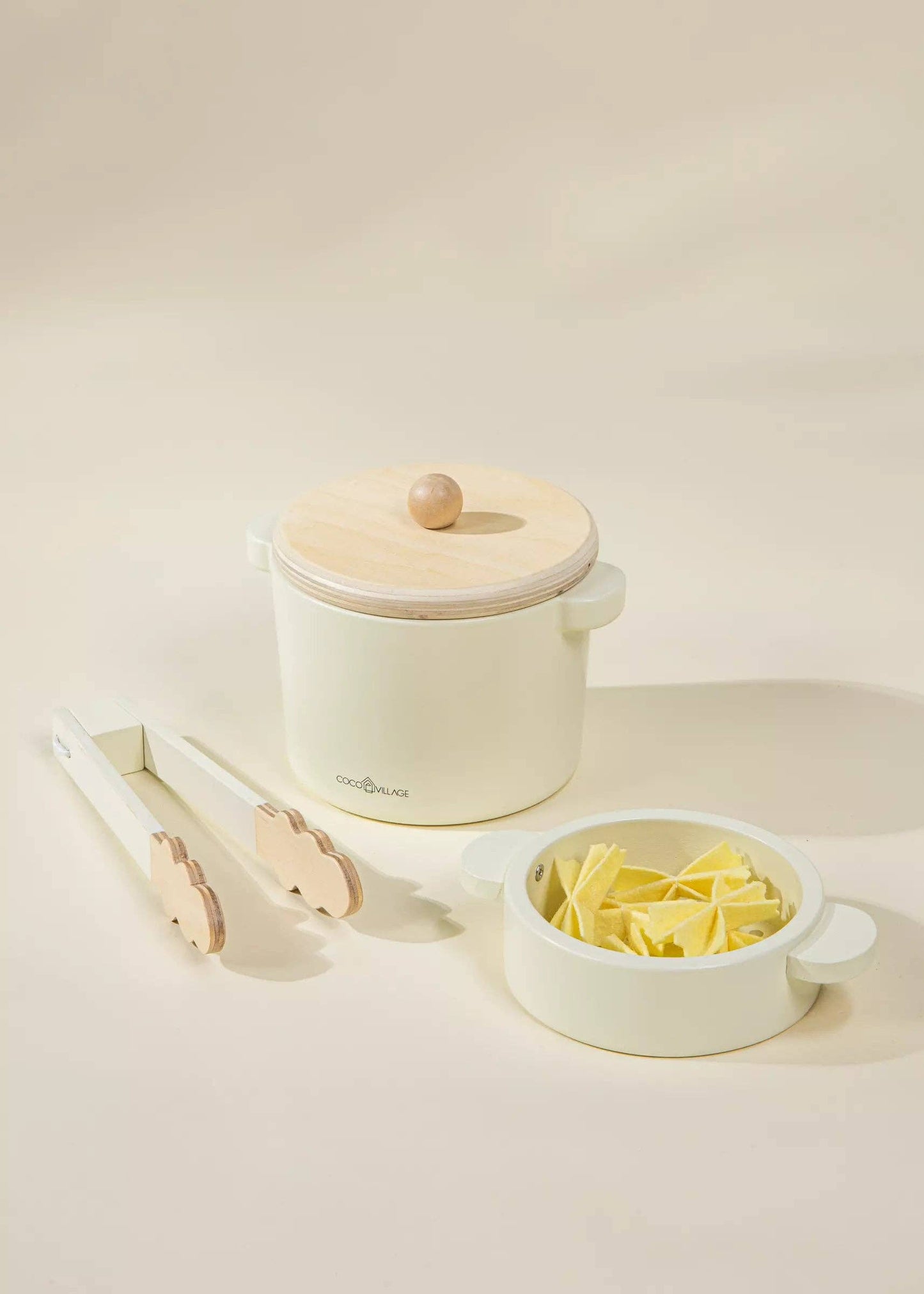 wooden pasta playset