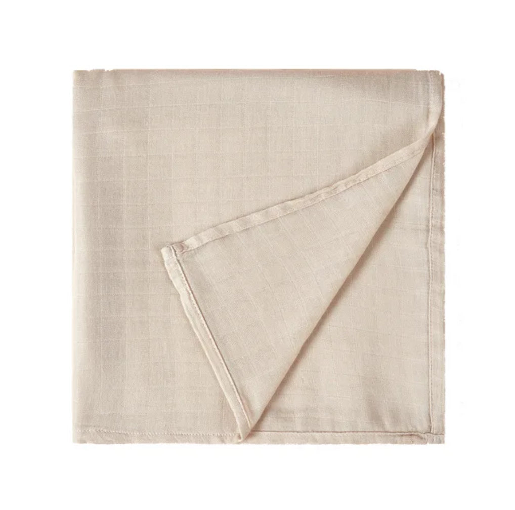 bamboo muslin baby swaddle - Ivory Soul