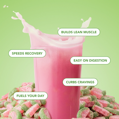 sour candy watermelon clear protein powder | 20 servings