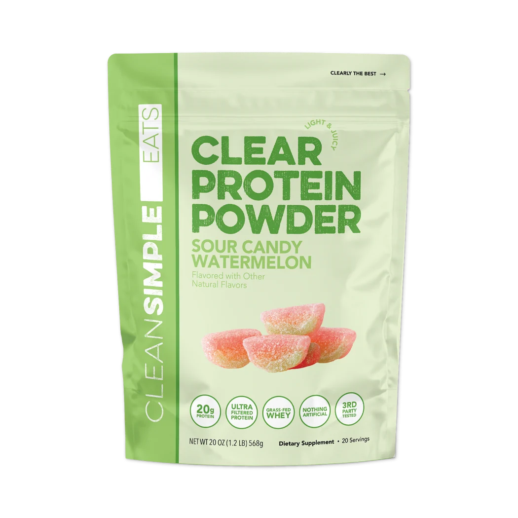 sour candy watermelon clear protein powder | 20 servings