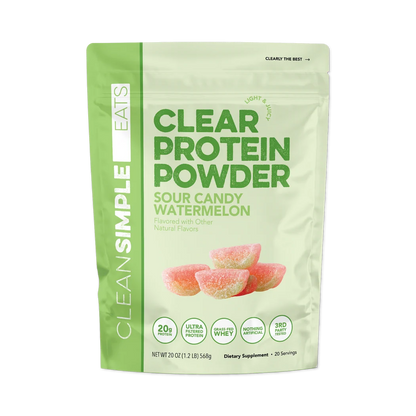 sour candy watermelon clear protein powder | 20 servings