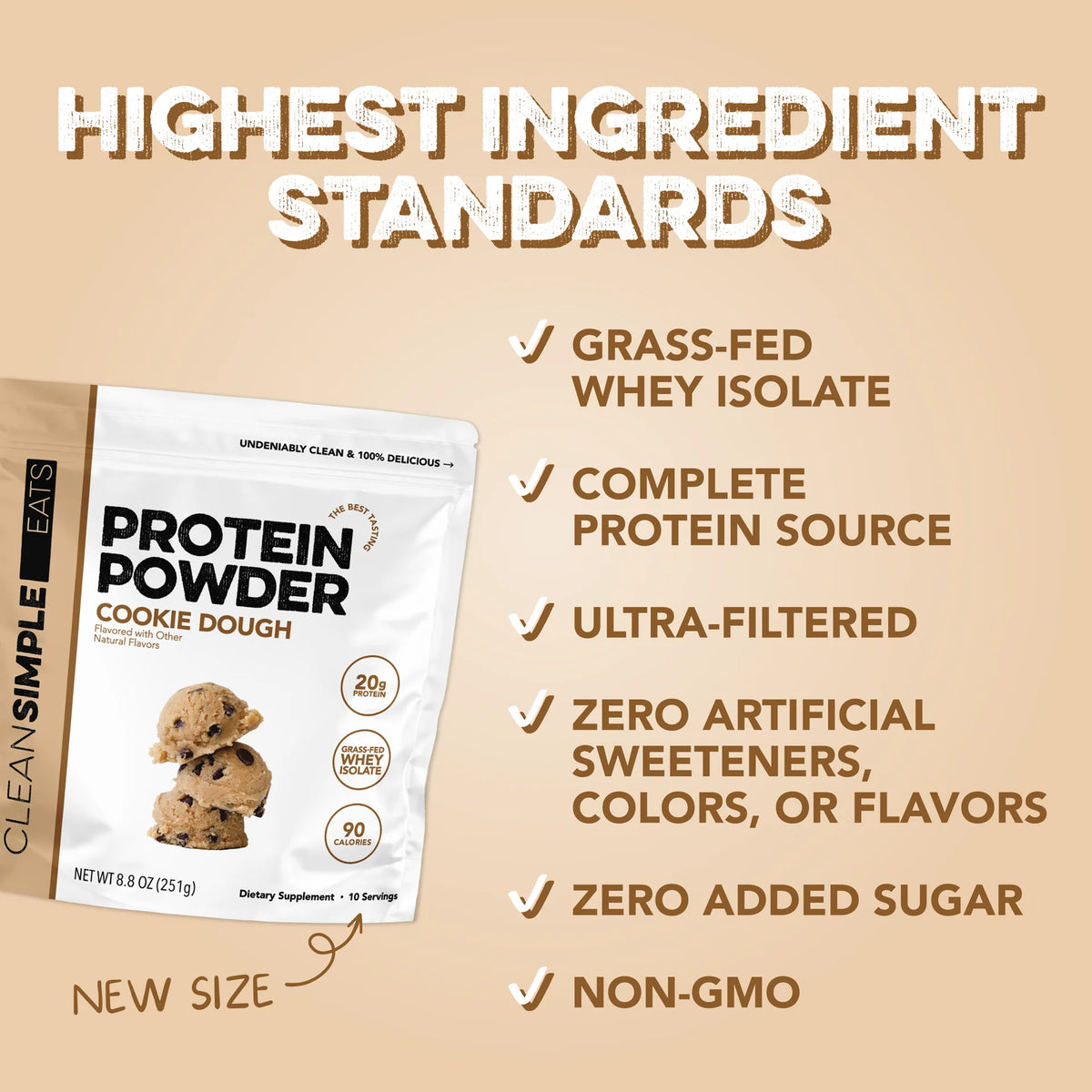 cookie dough protein powder | 10 servings