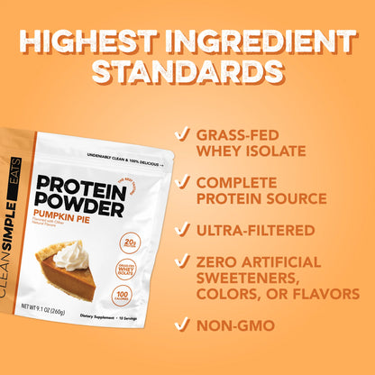 pumpkin pie protein powder | 10 servings
