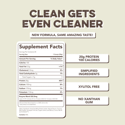 cookies 'n cream protein powder | 20 servings