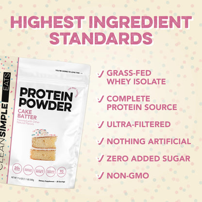 cake batter protein powder | 30 servings