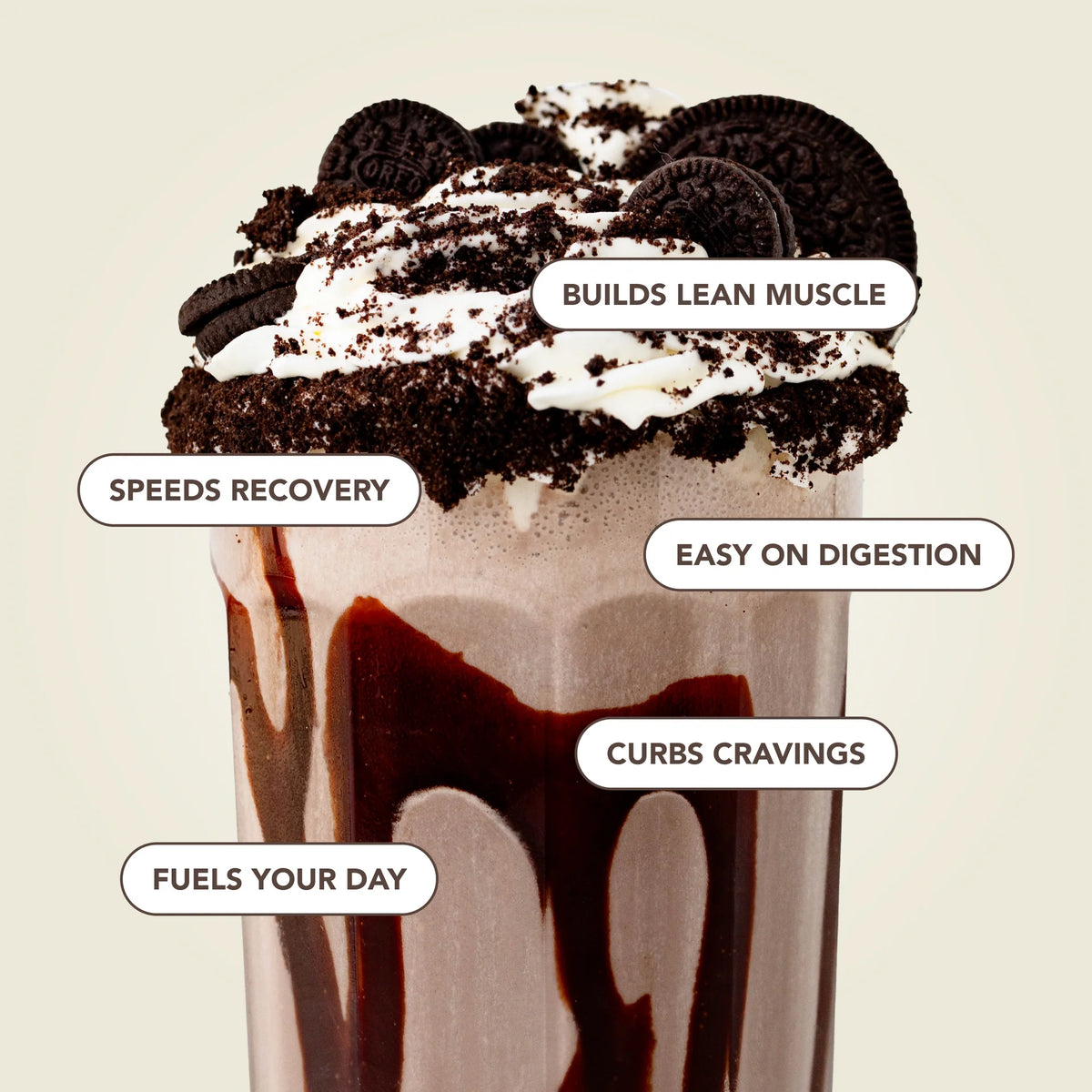 cookies 'n cream protein powder | 20 servings
