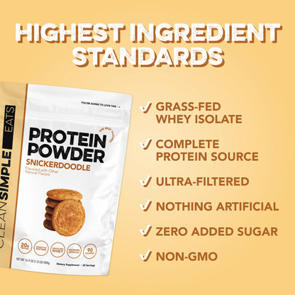 snickerdoodle protein powder | 20 servings