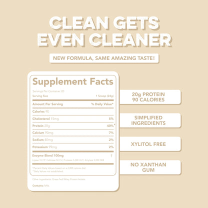 unflavored protein powder | 20 servings