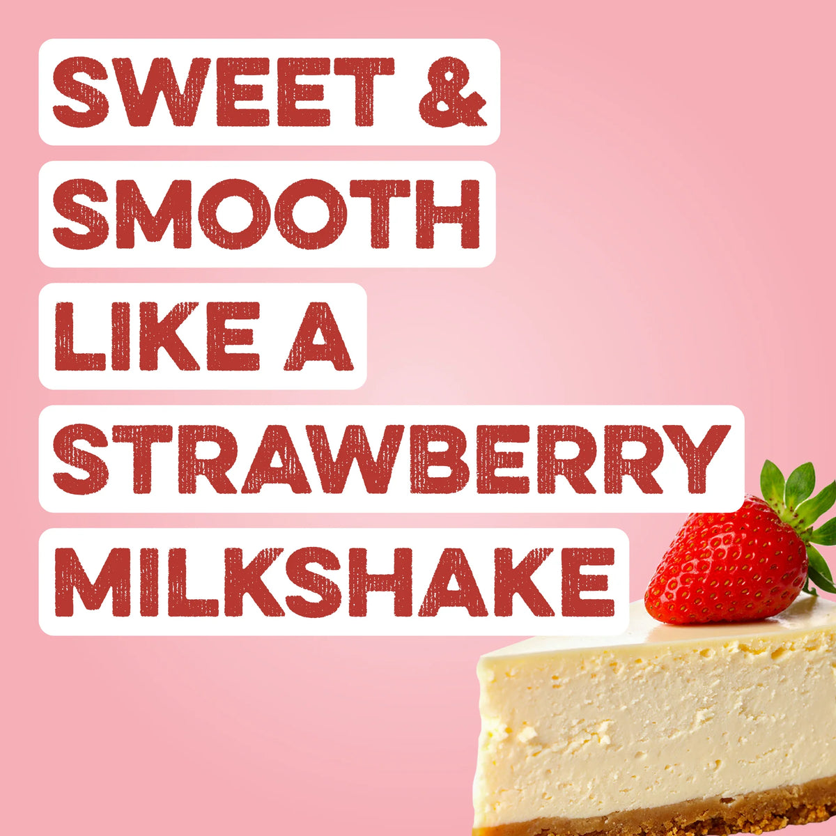 strawberry cheesecake protein powder | 30 servings