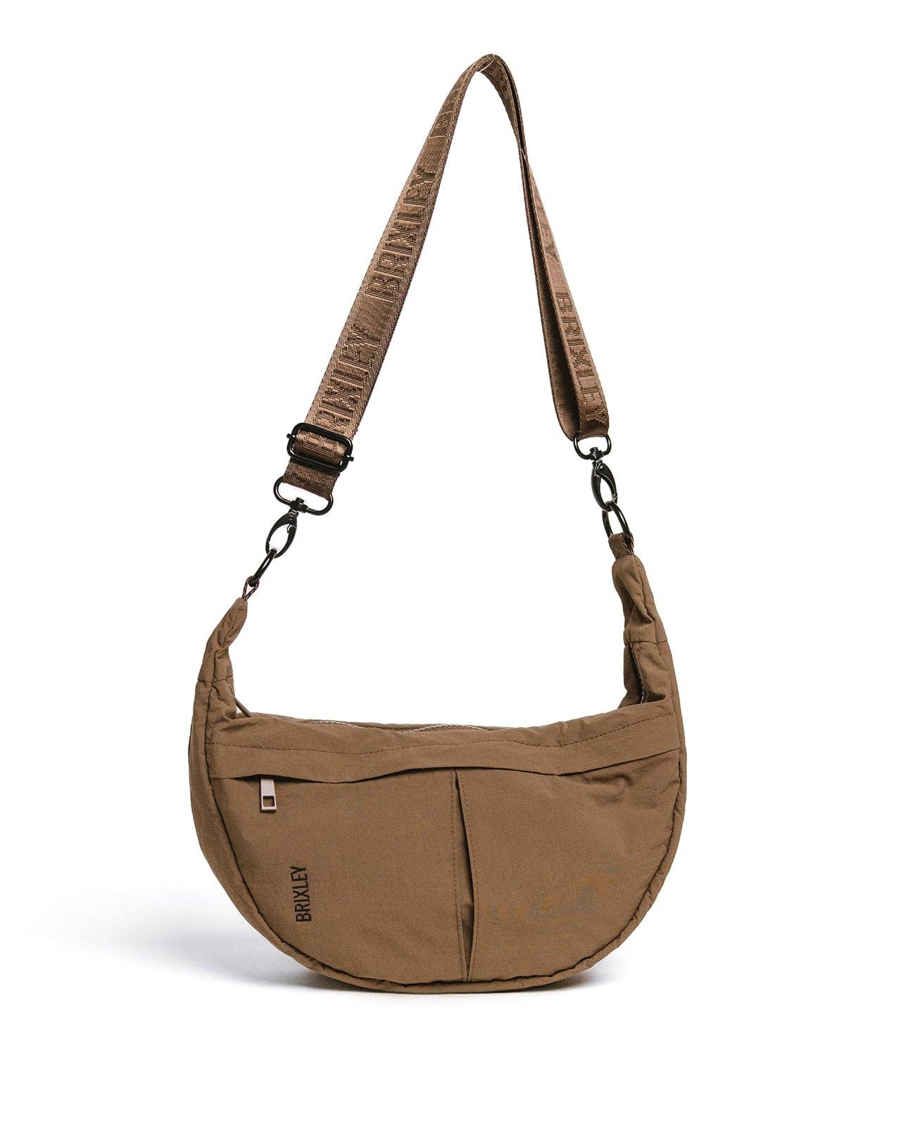 mocha crescent bag